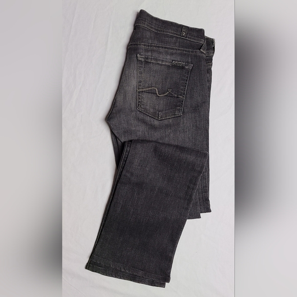 7 For All Mankind Womens Rocker Jeans - Picture 4 of 12